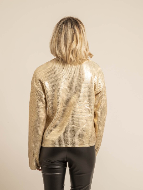 Pull aspect métalisé KETURA...