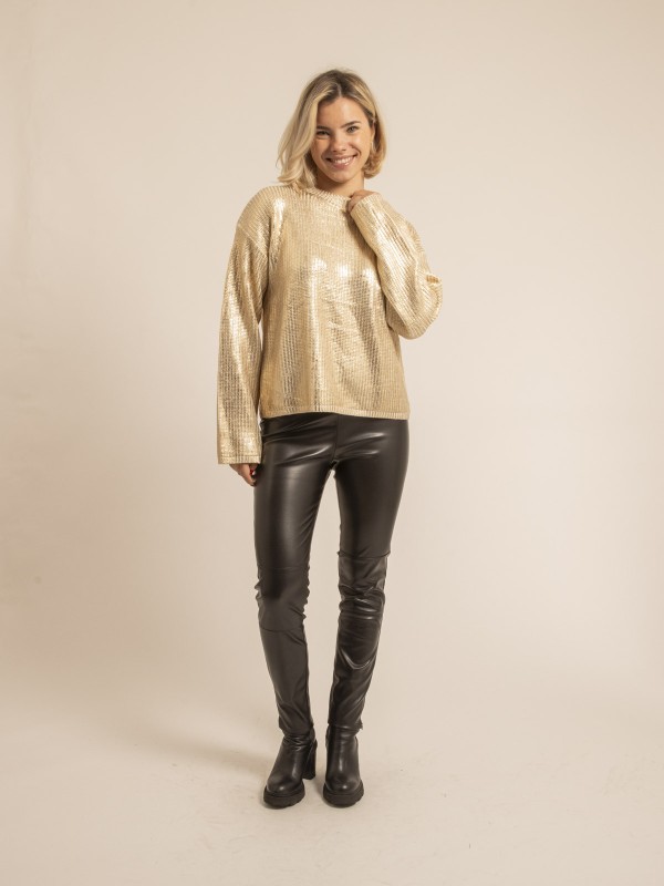 Pull aspect métalisé KETURA...
