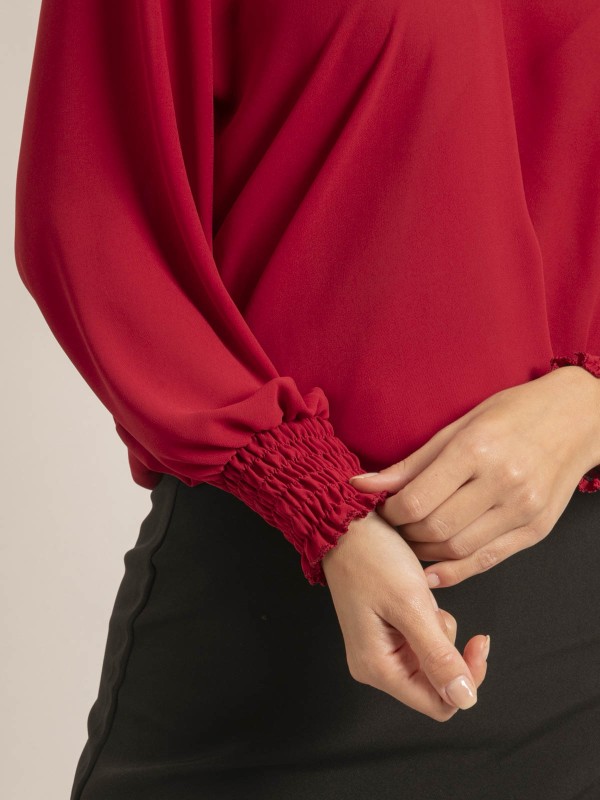 Blouse col V ORESTIA -...