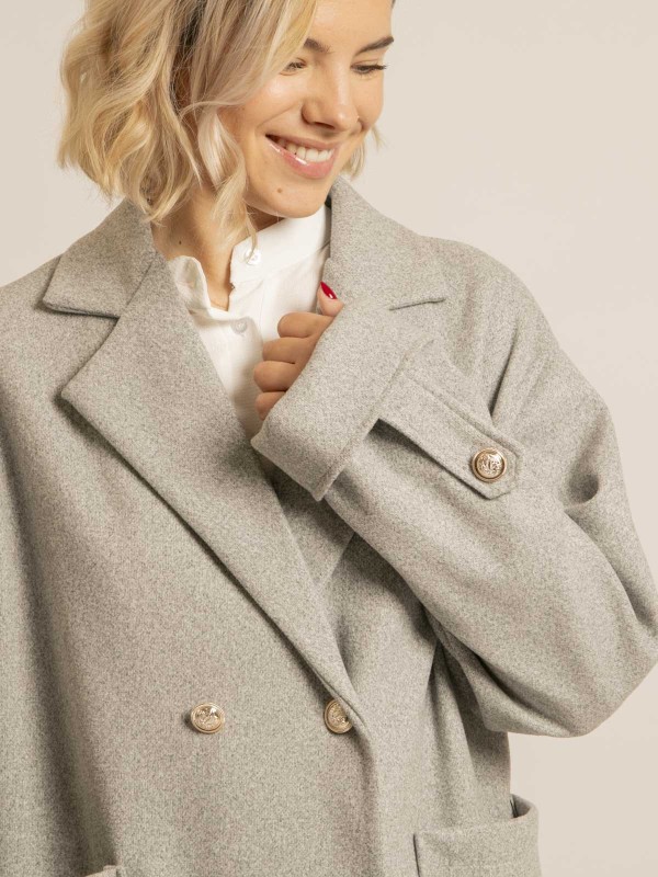 Caban oversize UBLIAZA