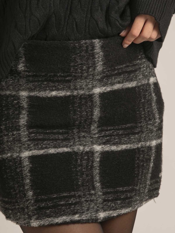 Jupe courte carreaux XARILIA