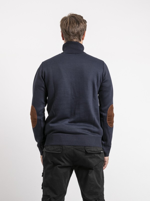 Pull col roulé LARLEQUIN -...