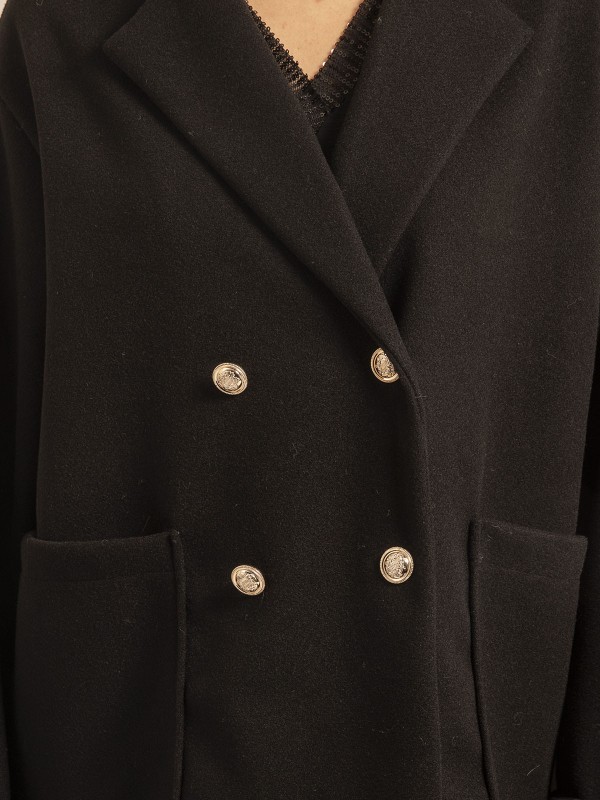 Caban oversize UBLIAZA - Negro