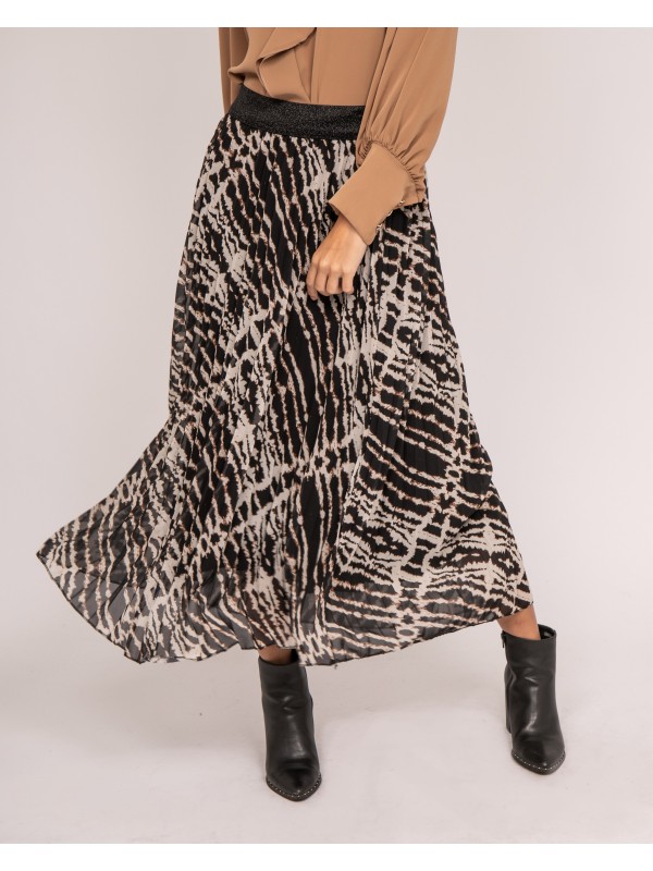 Jupe longue motifs XOMALIA