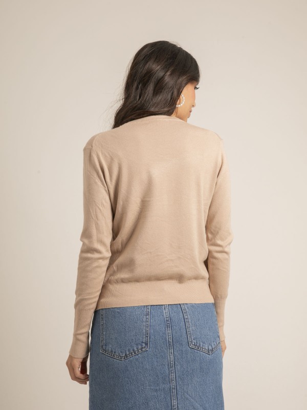 Pull fin col rond KETALIA