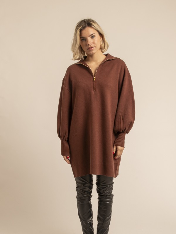 Pull long col camionneur...