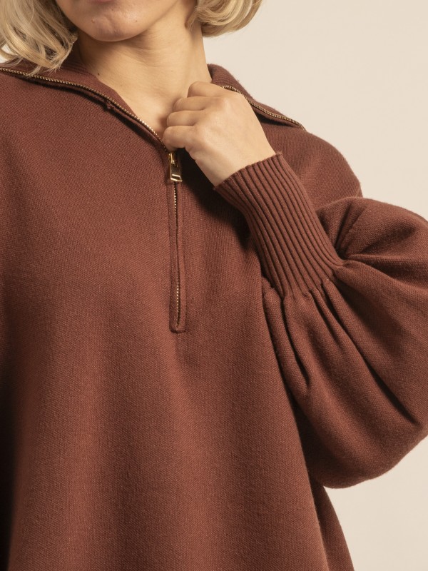 Pull long col camionneur...