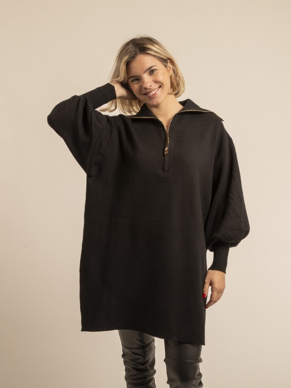 Pull long col camionneur...