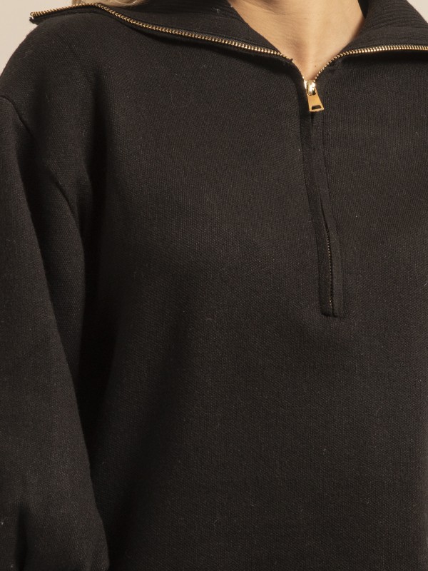 Pull long col camionneur...