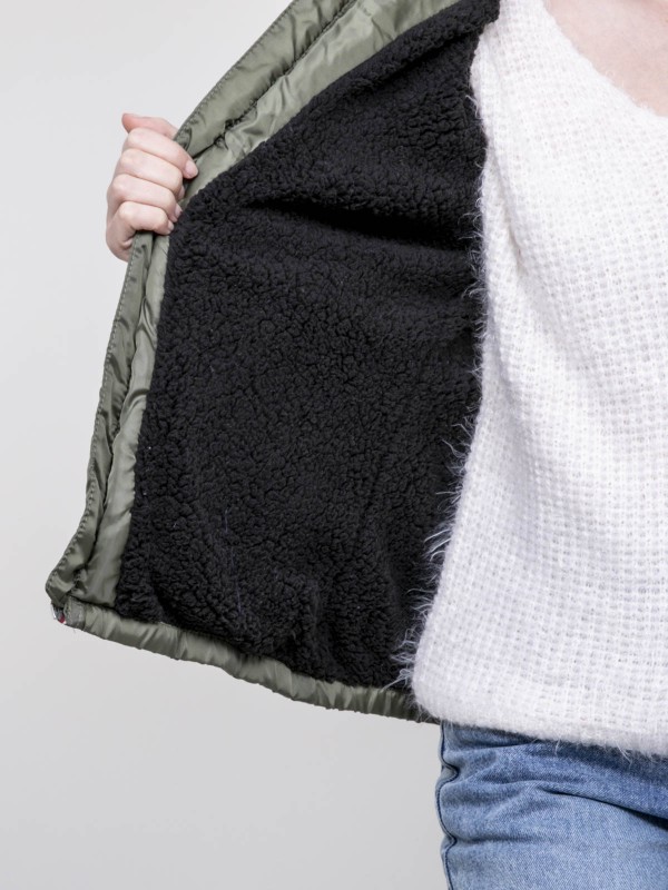 Blouson coupe-vent doublé...