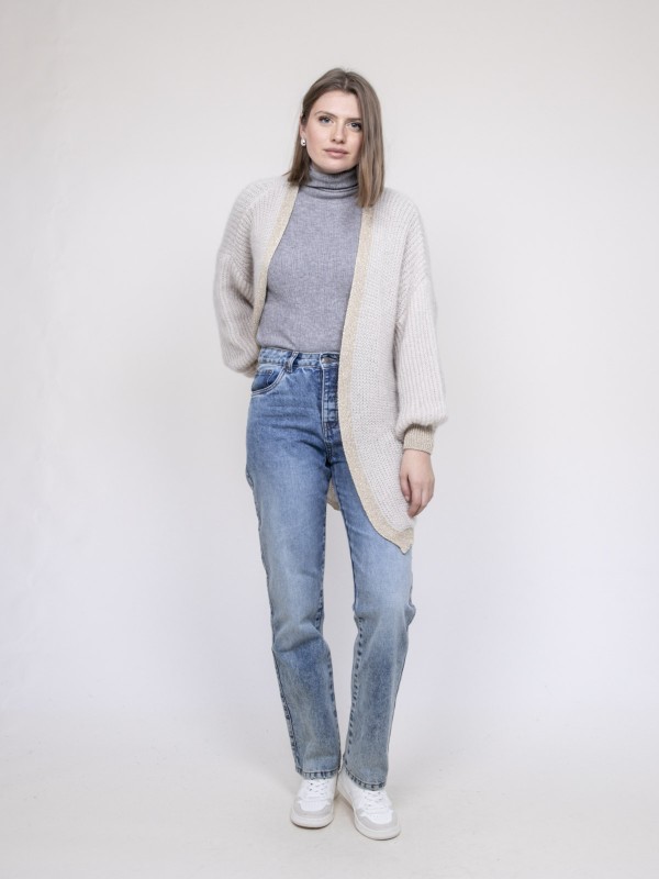 Gilet long ouvert KODY