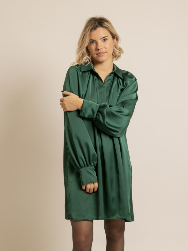 Robe droite IDELMA - Vert