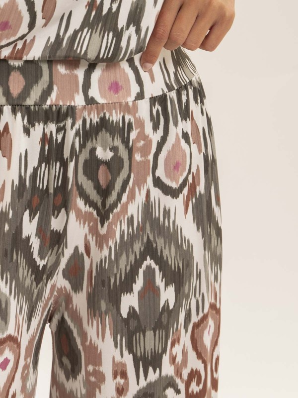 Pantalon fluide motifs ETONIA