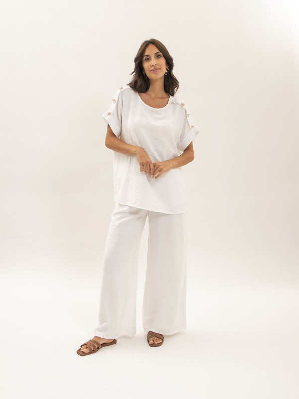 Ensemble top et pantalon...