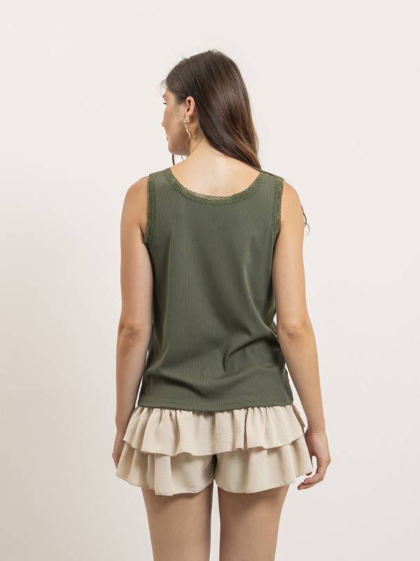 Débardeur dentelle FABRINE...