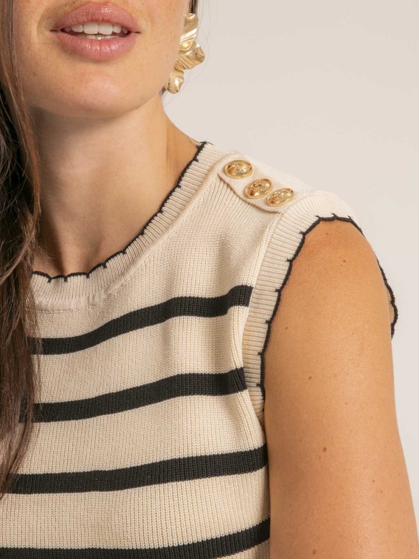 Débardeur marinière FERKINE