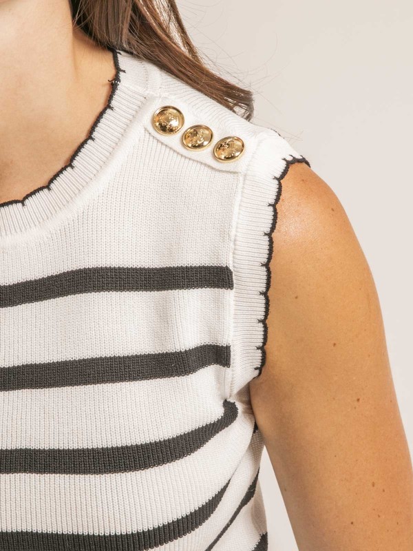 Débardeur marinière FERKINE...