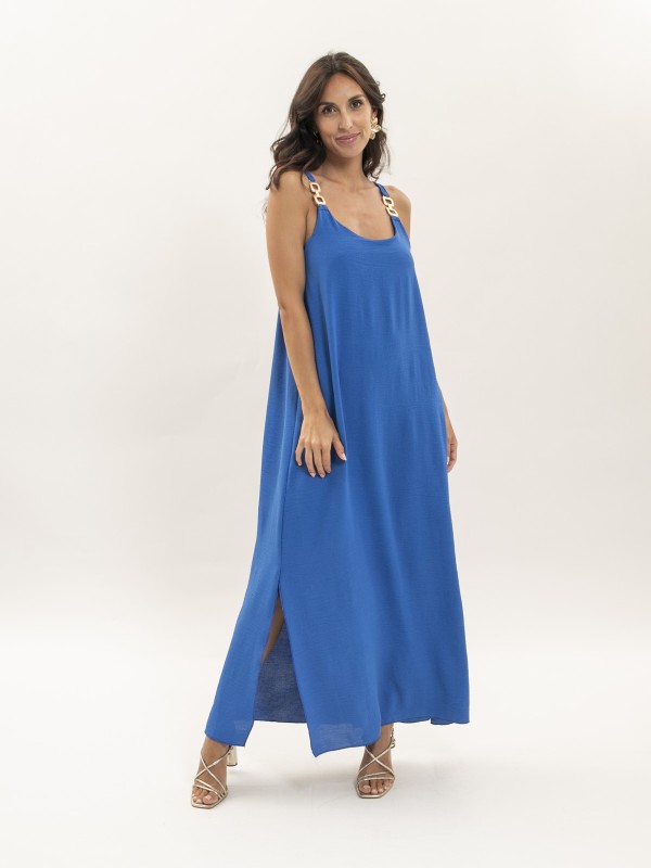 Robe longue fluide IDOZANE