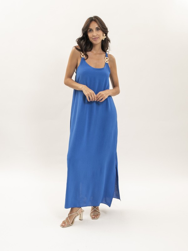 Robe longue fluide IDOZANE