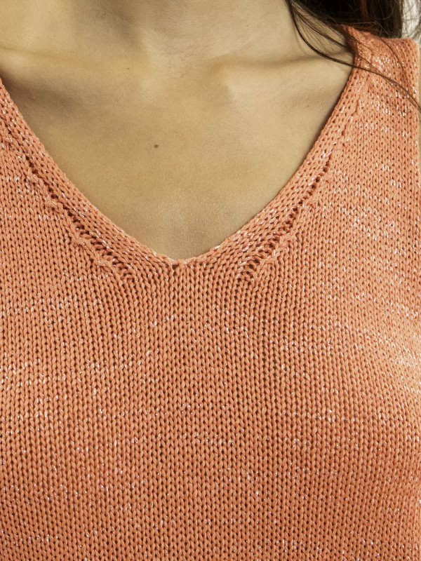 Top sans manches maille...