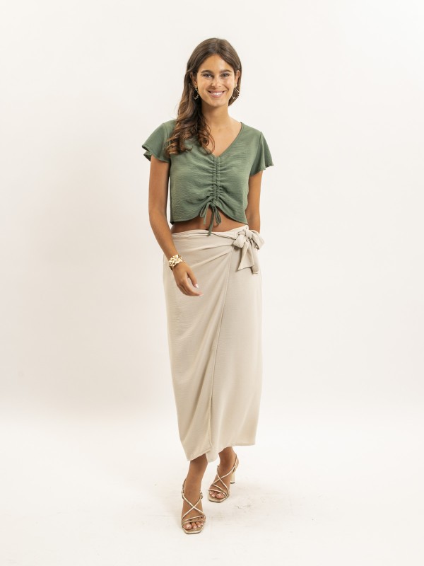 Jupe longue portefeuille...