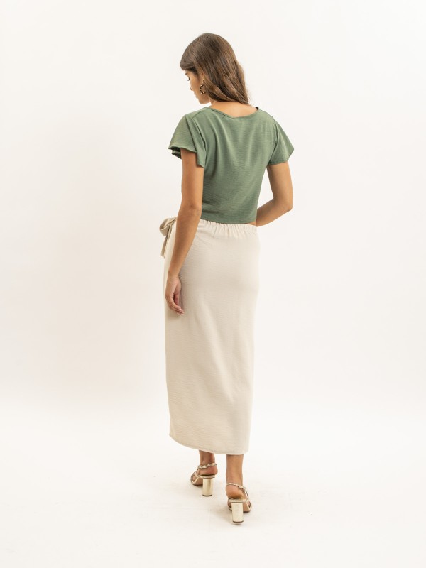 Jupe longue portefeuille...