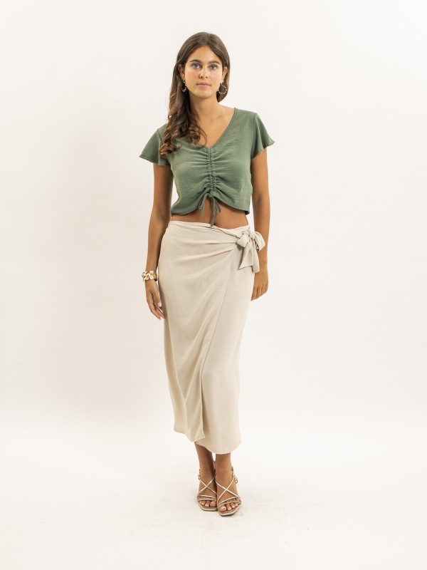 Jupe longue portefeuille...