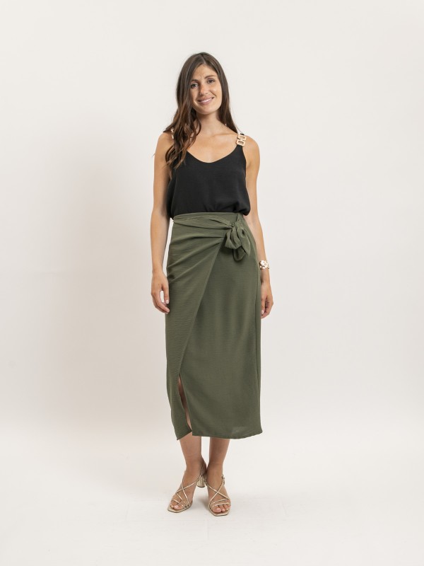 Jupe longue portefeuille...