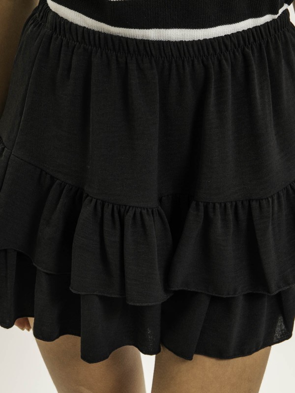 Short à volants effet jupe...