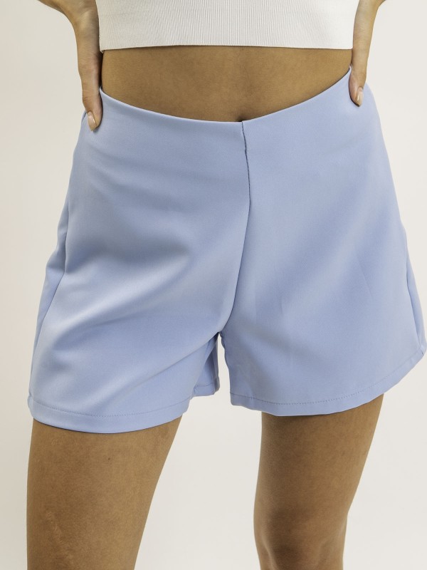 Short tailleur XOVIA - Bleu...