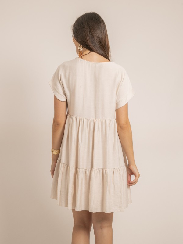 Robe courte évasée IPIANE -...