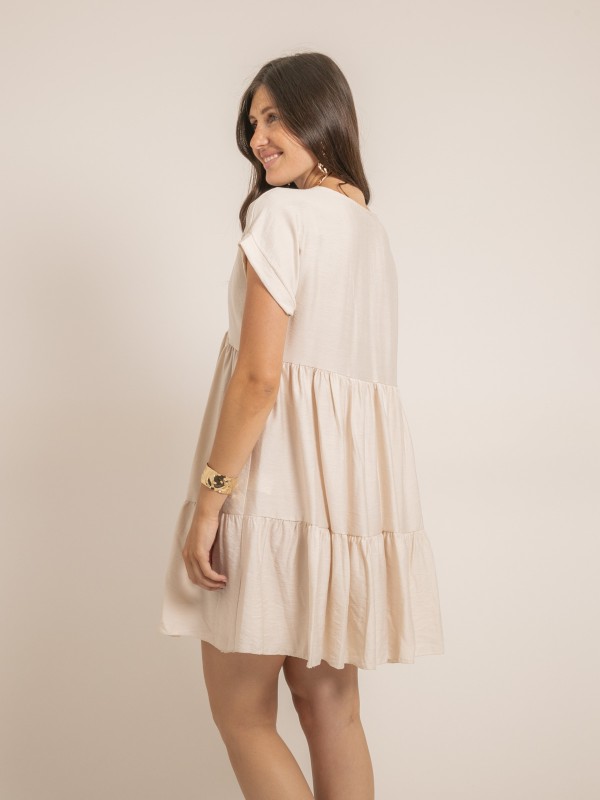 Robe courte évasée IPIANE -...