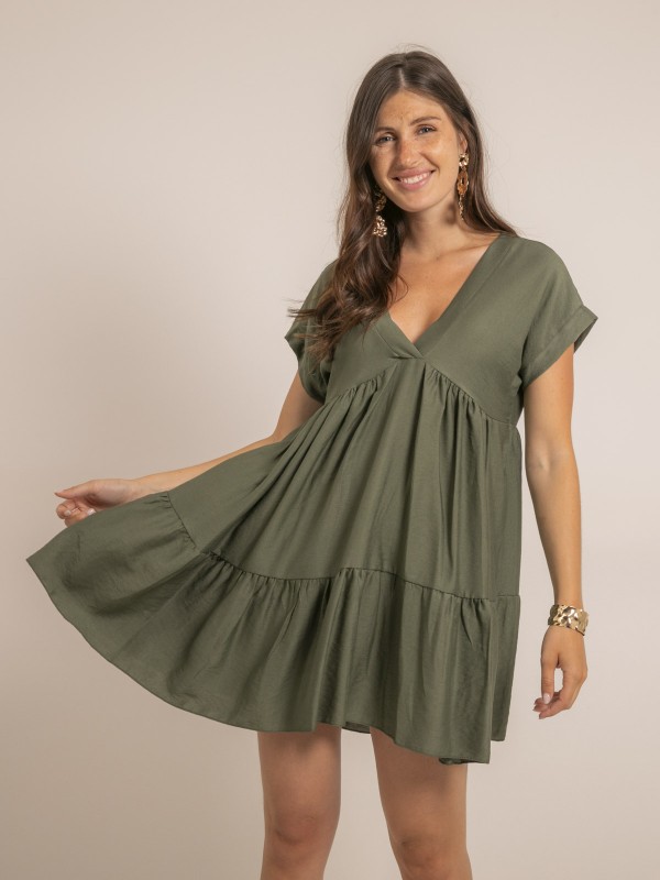 Robe courte évasée IPIANE -...