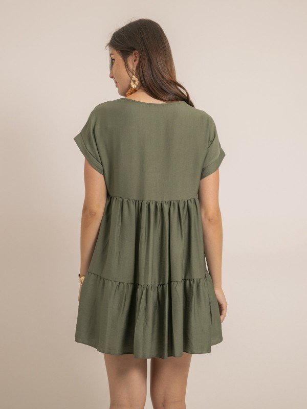 Robe courte évasée IPIANE -...