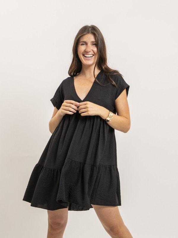 Robe courte évasée IPIANE -...