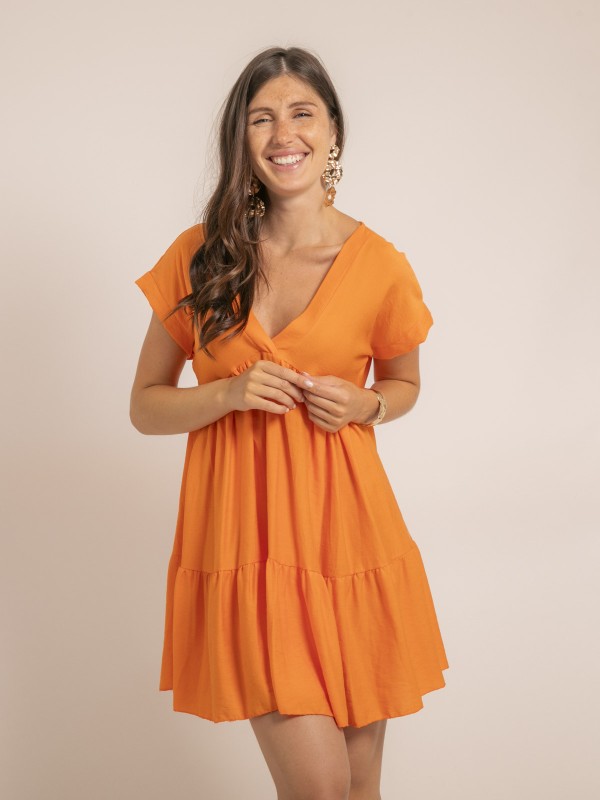 Robe courte évasée IPIANE -...