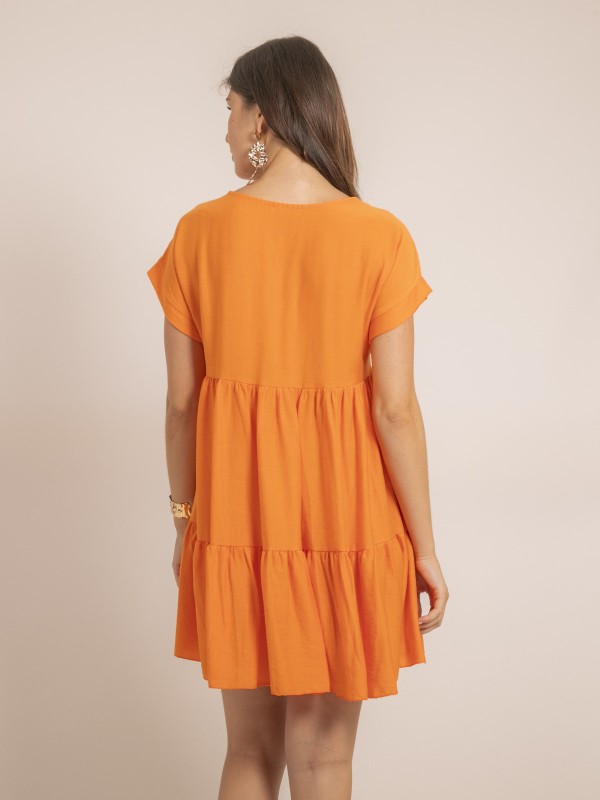 Robe courte évasée IPIANE -...