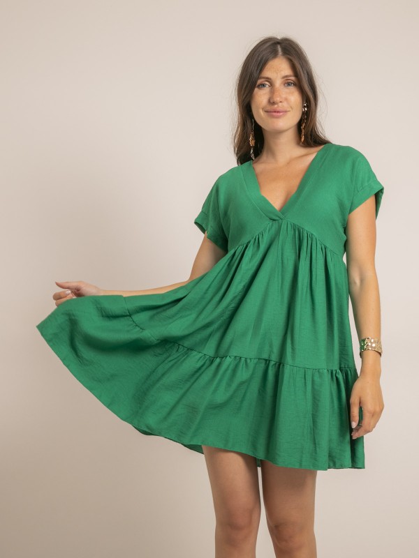 Robe courte évasée IPIANE -...