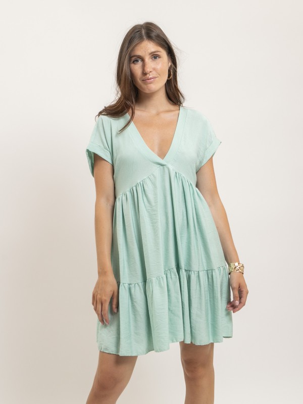 Robe courte évasée IPIANE -...