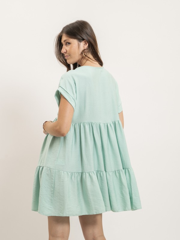 Robe courte évasée IPIANE -...