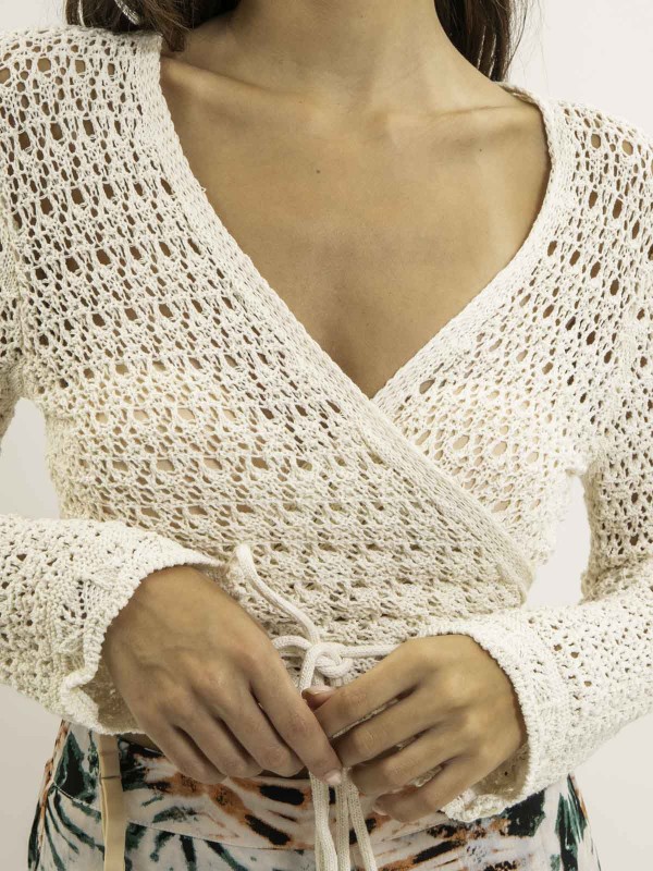 Gilet cache-coeur en...