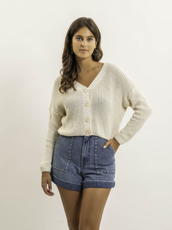 Gilet en maille KORFULA -...