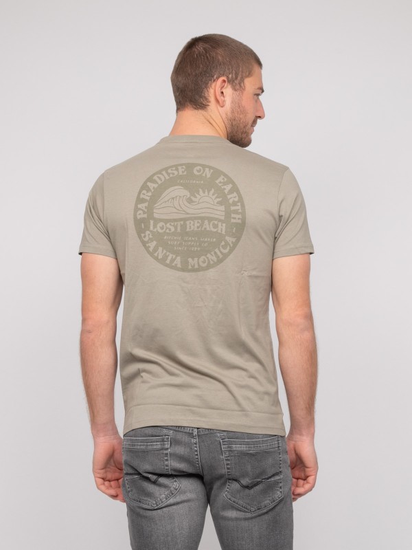 T-shirt coton motifs...