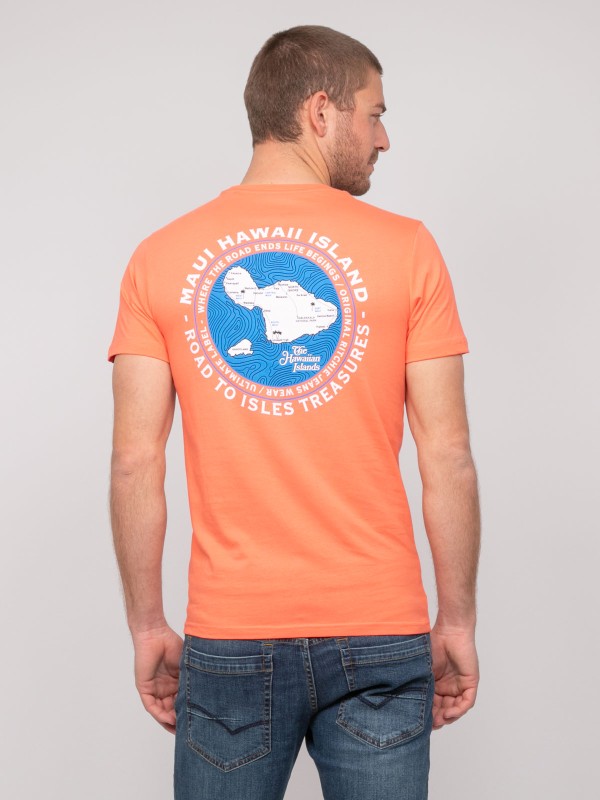 T-shirt coton motifs NANTORIN