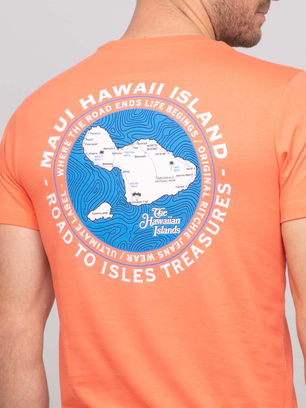 T-shirt coton motifs NANTORIN