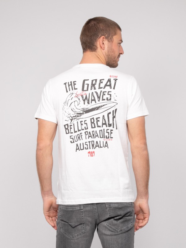 T-shirt coton motifs NARNAGE