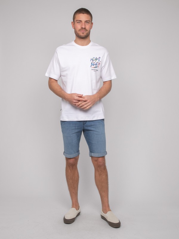 T-shirt oversize coton...