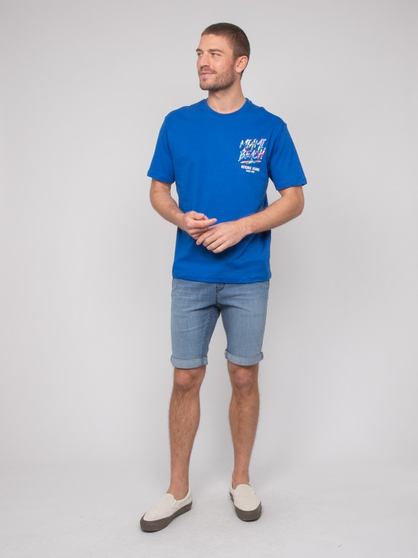 T-shirt oversize coton...