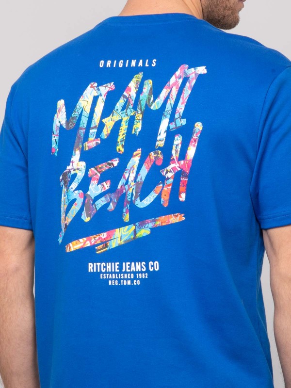 T-shirt oversize coton...