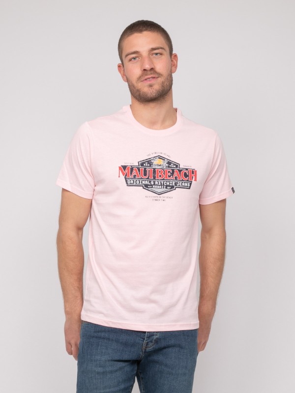 T-shirt coton motifs...